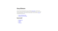 Desktop Screenshot of graygilmore.com