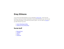 Tablet Screenshot of graygilmore.com